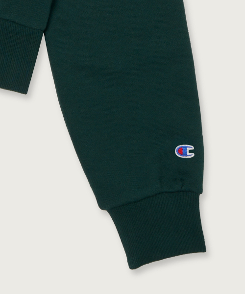 여성 95 크롭 스웨트셔츠 Green