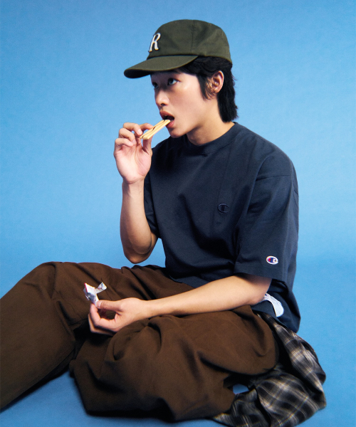 헤리티지 R 아플리케 볼캡 Khaki