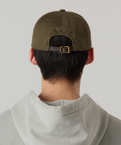 헤리티지 R 아플리케 볼캡 Khaki