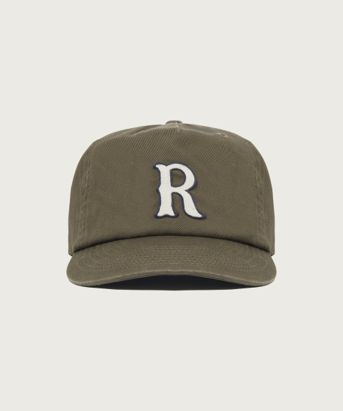 헤리티지 R 아플리케 볼캡 Khaki