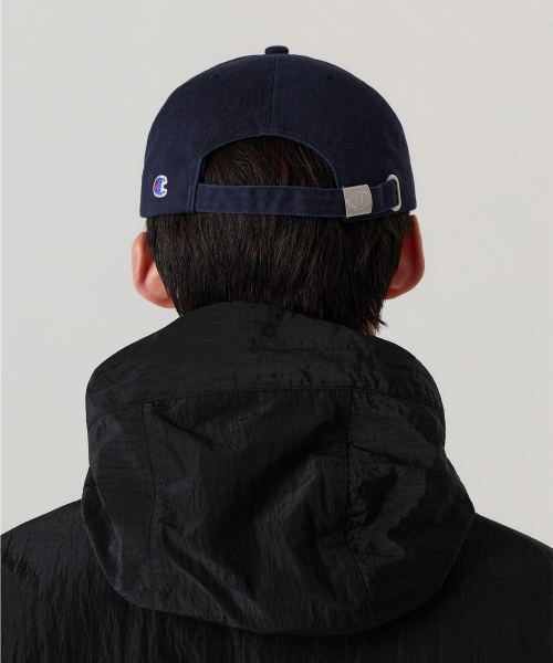 NY 아플리케 볼캡 Navy