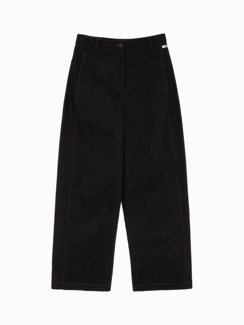 Natural Curved Cotton Pants MU2611PT101M