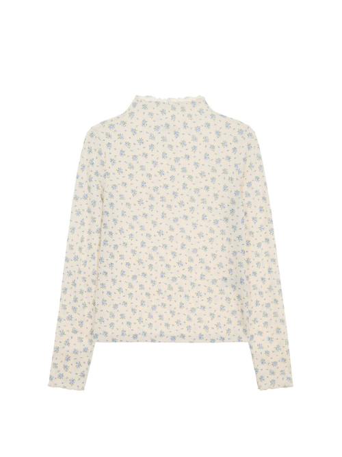 Flower Moke Neck Top MU2611TS101M