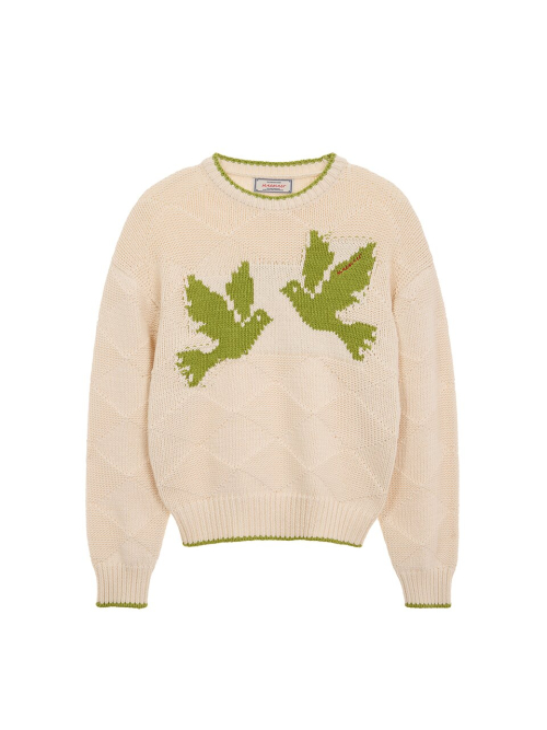 Bird Jacquard Pullover MU2611PO103M