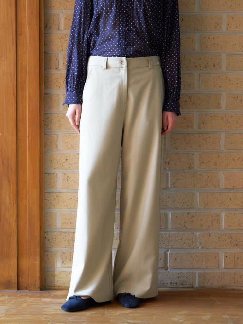 Classic Semi-Wide Banding Pants MU2611PT102M