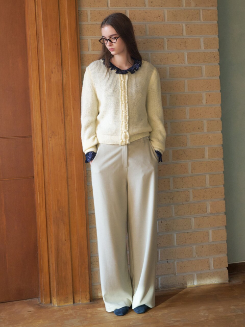 Classic Semi-Wide Banding Pants MU2611PT102M