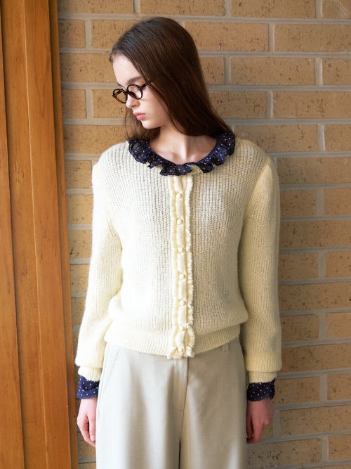 Fairy Round Neck Cardigan MU2611CD101M