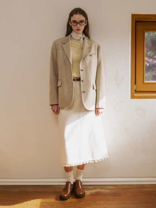 Every Day Faux Suede Jacket MU2611JK104M