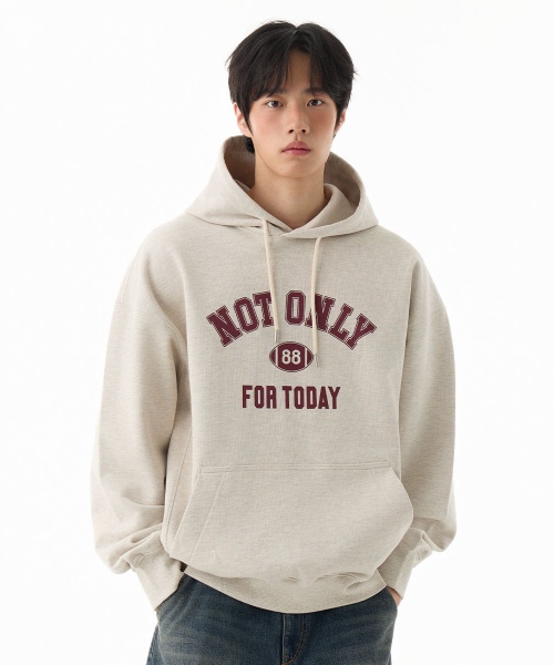 Numberball Hoodie [Oatmeal]