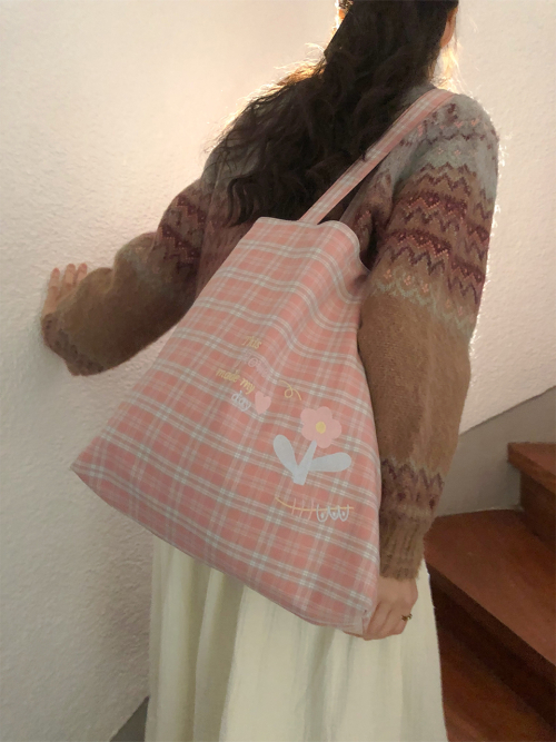 Everyday fabric bag_This flower made my day