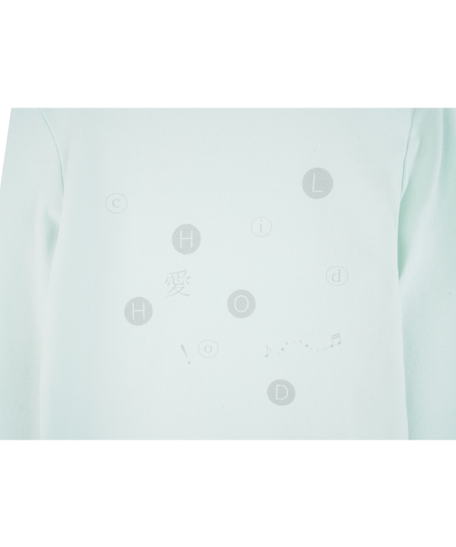 Dot Graphic Layered Long Sleeve_Mint