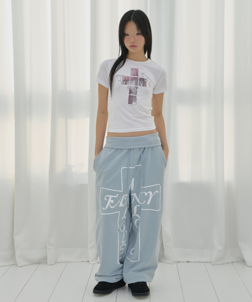 CROSS KIRA TEE (WHITE) F26QB054