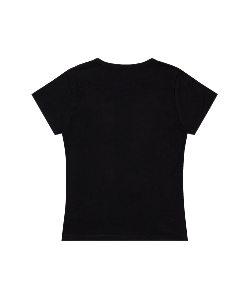 FROSS GLOSSY TEE (BLACK) F26QB059