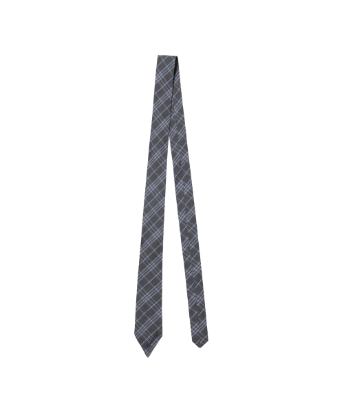 CHECK PLEATS WRAP SKIRT (CHARCOAL) F26QD159