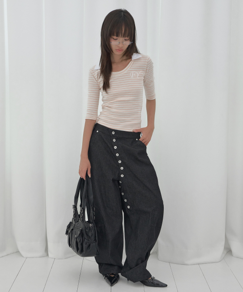 MY LIMIT DENIM PANTS (INDIGO) F26QD155