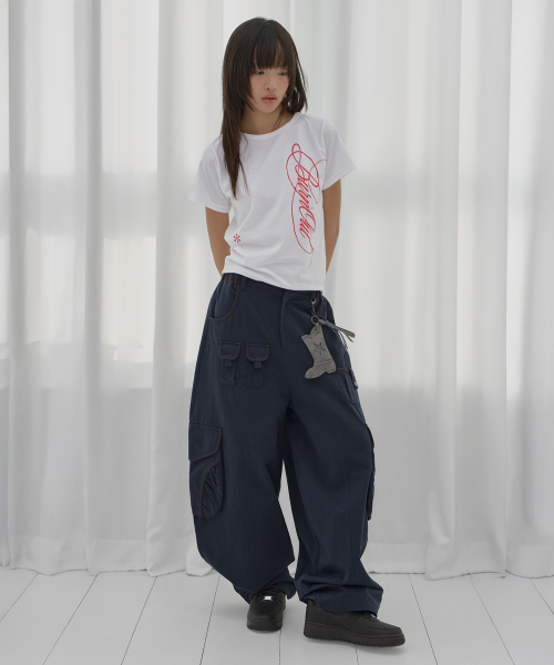 BURNING LEAF TEE (WHITE) F26QB060