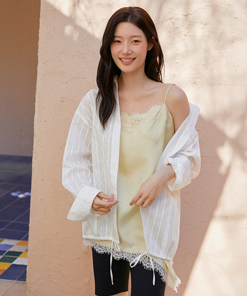 Lace Sleeveless Blouse NEW6SB228