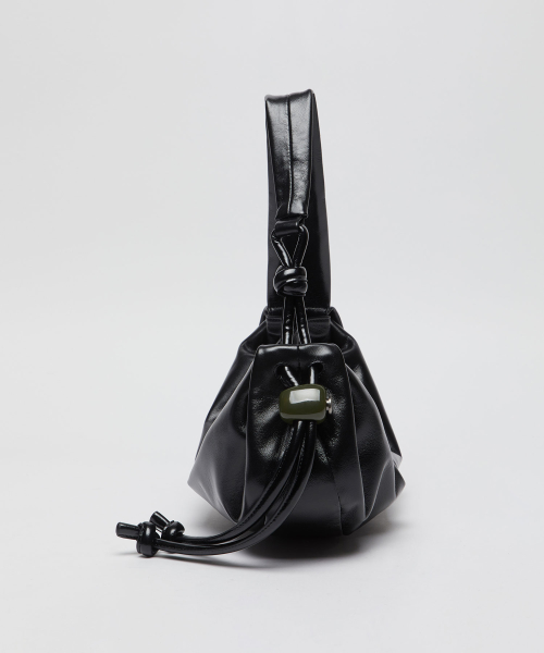 Small fling carry bag(Glossy black)_OVBAX26051GBK
