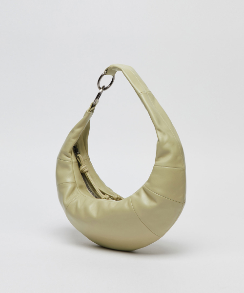 Small fling hobo bag(Olive beige)_OVBAX26055OBG
