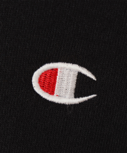 베이직 C로고 레귤러핏 후드 집업 Off Black
