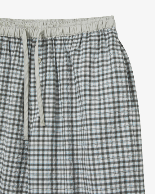 DRAWSTRING PAJAMA PANTS [GREY]