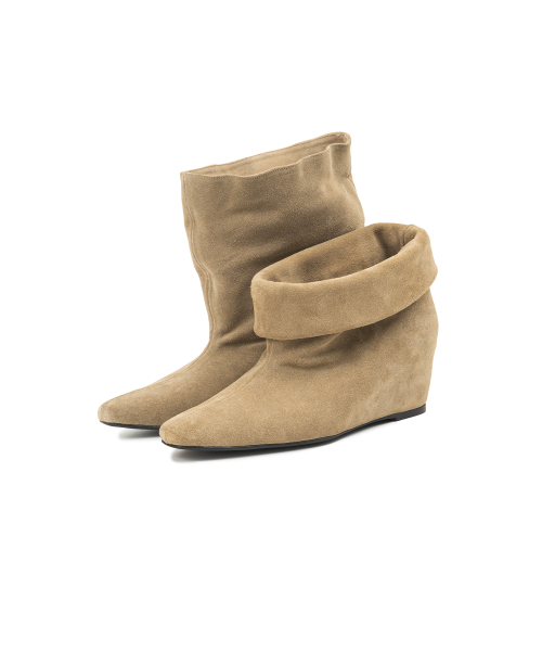 CUFF BOOTS [SUEDE SAND]