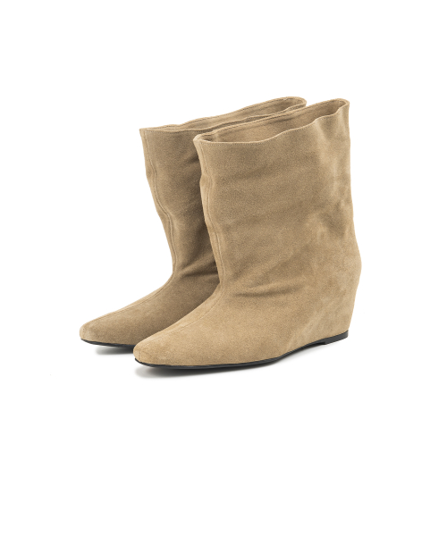 CUFF BOOTS [SUEDE SAND]