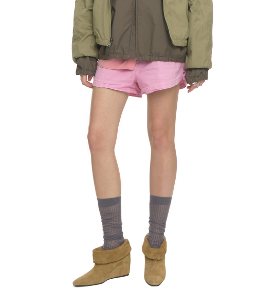 CUFF BOOTS [SUEDE SAND]