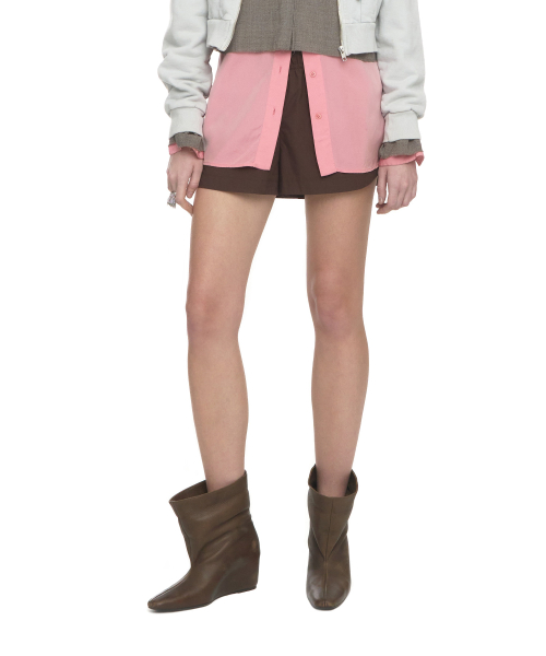CUFF BOOTS [HAZY BROWN]