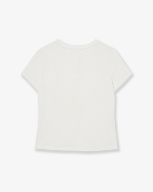 TIK TOK TEE [WHITE]