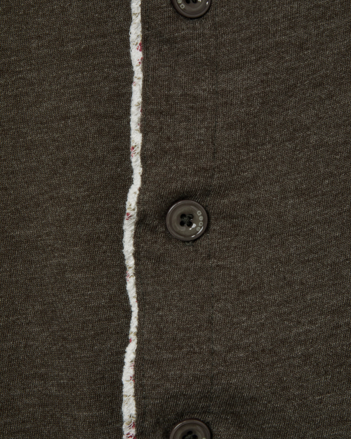 LAYERED CARDIGAN [KHAKI]