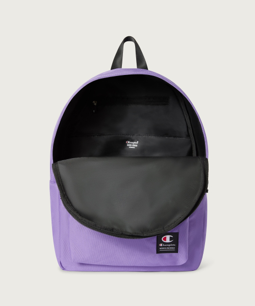 C로고 백팩 Purple