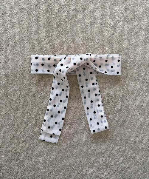 Kin dot scarf - Ivory