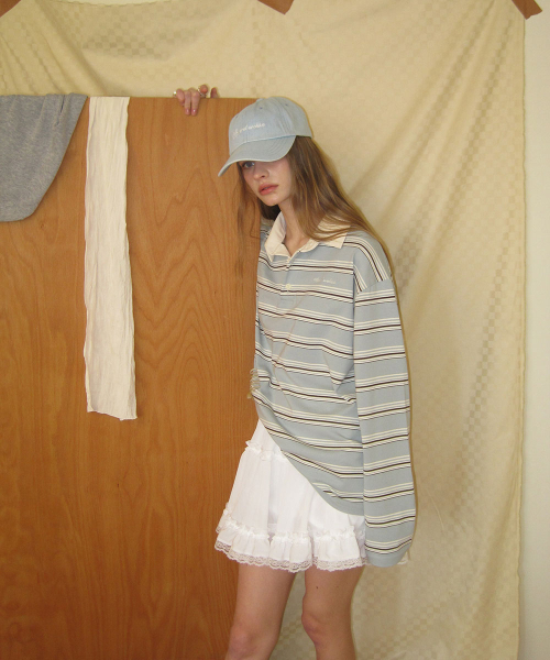 Yes washing cap - Denim