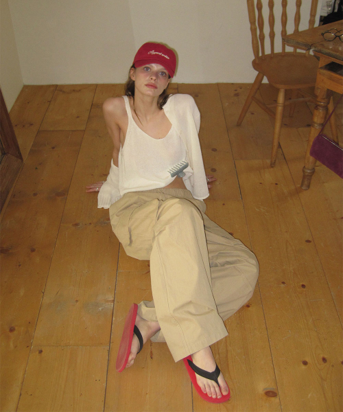 Yes washing cap - Red