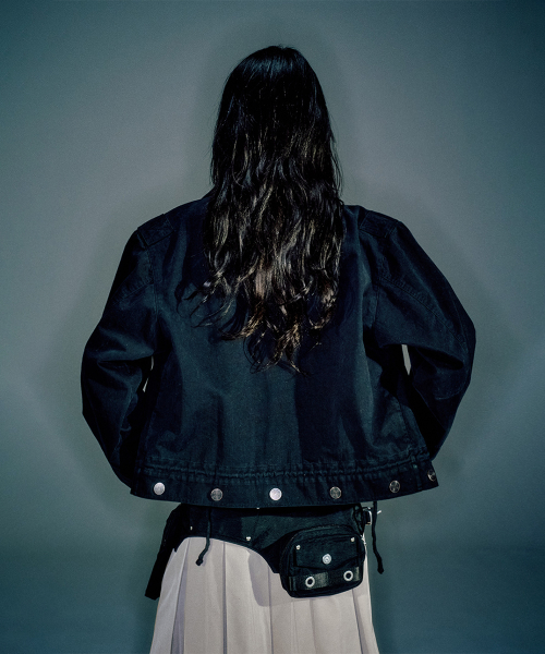 WOMEN LEVINE DOCKING FIELD JACKET BLACK