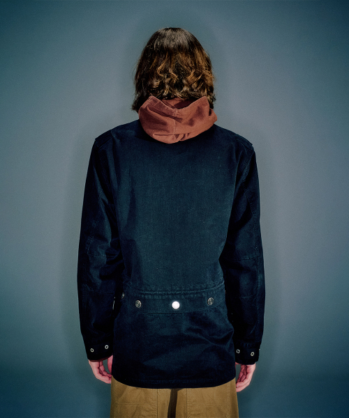 MEN LEVINE DOCKING FIELD JACKET BLACK