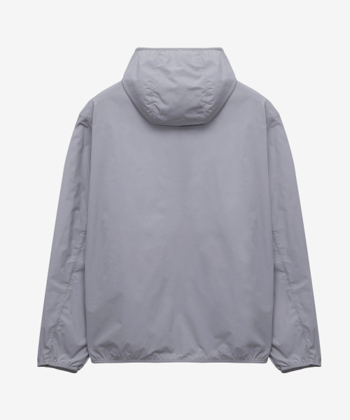 Hood Lightweight Semi-Overfit Windbreaker - 3color