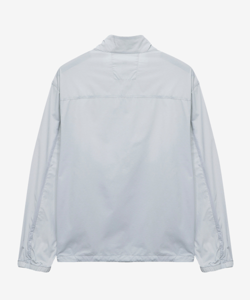 High Neck Lightweight Semi-Overfit Windbreaker - 2color