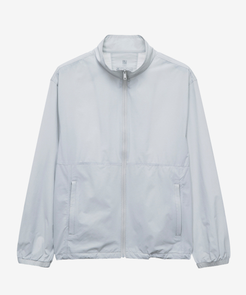 [SET][Hood or High-Neck Selection] Lightweight Semi-Oversized-Fit Windbreaker - 5color
