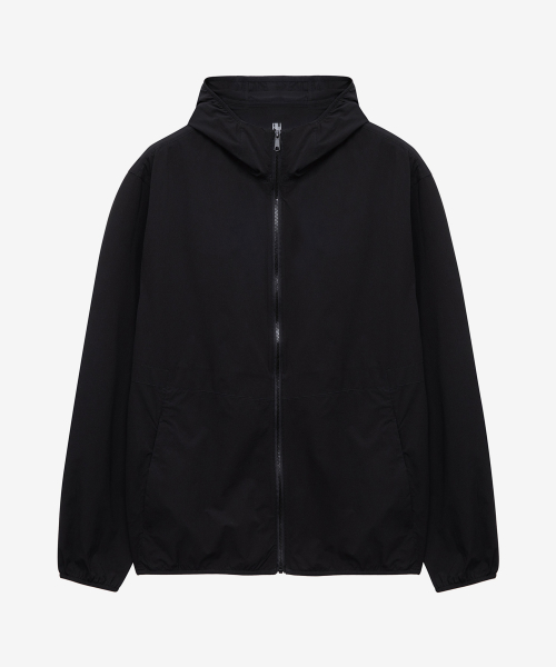 [SET][Hood or High-Neck Selection] Lightweight Semi-Oversized-Fit Windbreaker - 5color