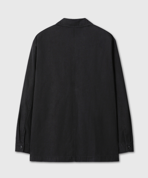 VINTAGE WASHING WORK JACKET (BLACK)