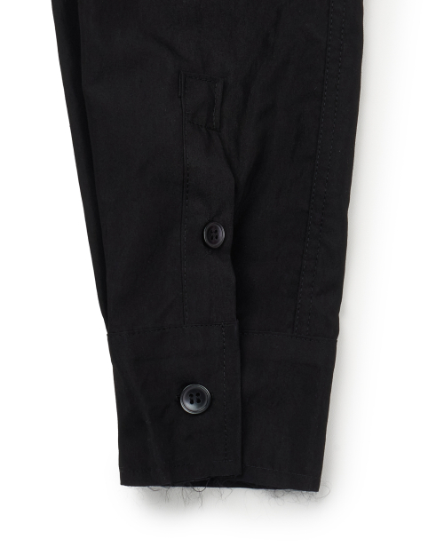 VOL. 4.0 Asymmetric Shirt BK