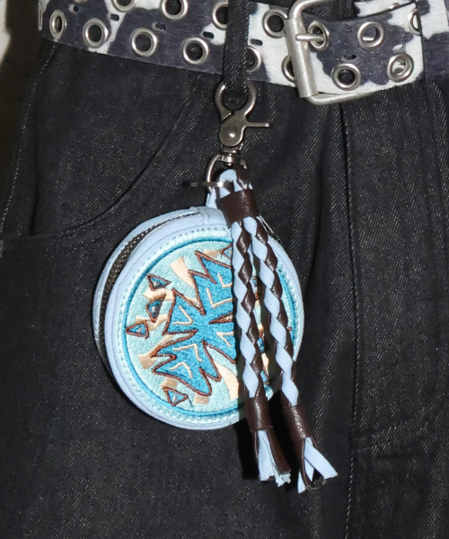 GB012 네이티브 패턴 파우치 (SKY BLUE)