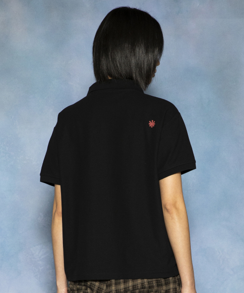 GT184 카발리 카라 티셔츠 (BLACK)