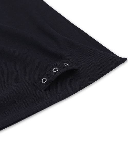 GT184 카발리 카라 티셔츠 (BLACK)