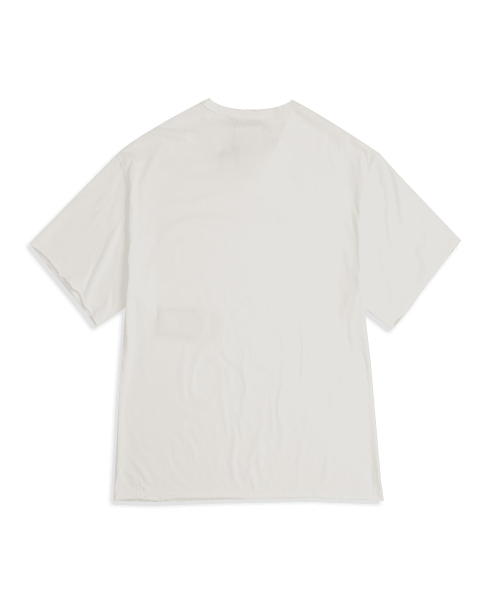 Aloha pineapple patchwork tee in white