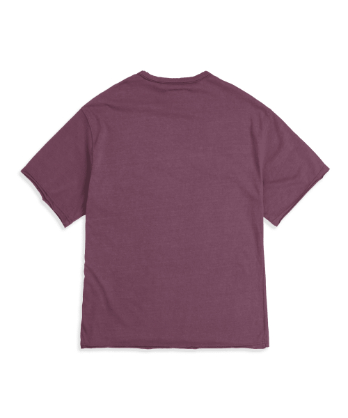 Orange carrot karma tee in plum