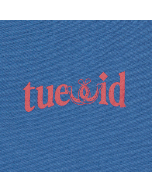Tuewid together effect t-shirts in cobalt