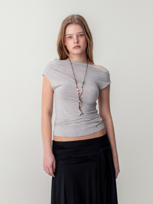 SOFT BEADS GLASSES HOLDER NECKLACE (BROWN)